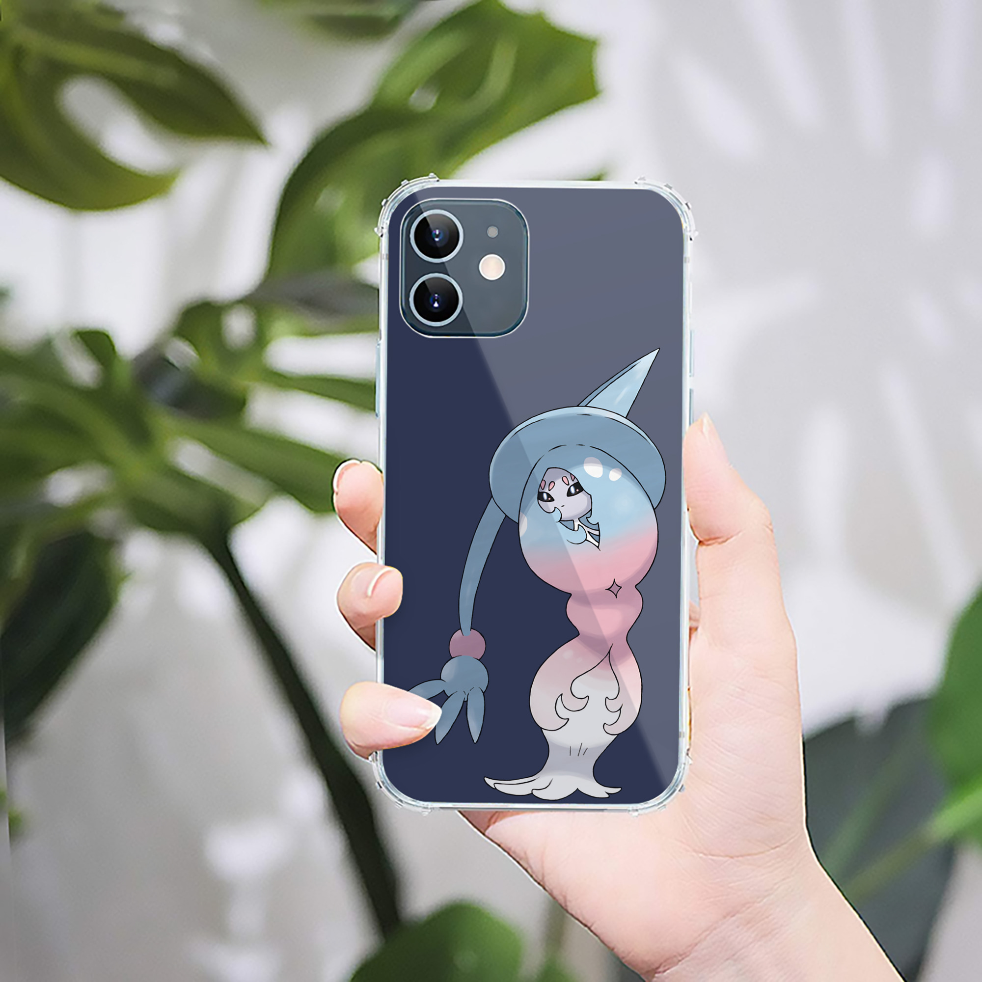 （画像用） ポケットモンスター Pokémon 【iPhone 12シリーズ対応】透明スマホケース（クリアソフトケース）